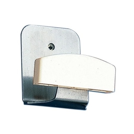 AMIG 4937  
 Colgador adhesivo 8  
 50 x 40 mm  
 Acero inoxidable  
 Blanco