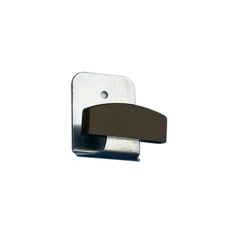 AMIG 4940  
 Colgador adhesivo 8  
 50 x 40 mm  
 Acero inoxidable  
 Negro