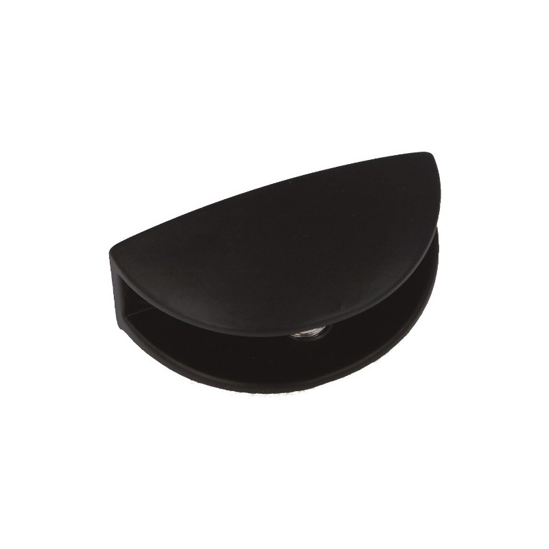 AMIG 4945  
 Soporte baldas 31  
 23,5 x 50 mm  
 Zamak  
 Negro