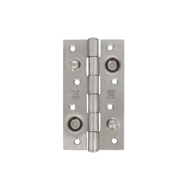 AMIG 4948  
 Bisagra seguridad 565  
 150 x 82 x 3 mm  
 Acero inoxidable 18/8  
 Mate