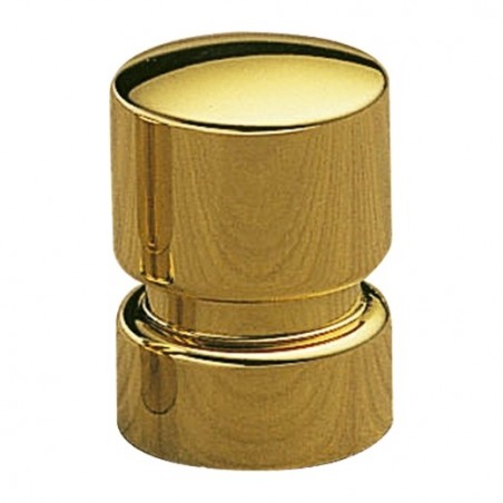 AMIG 4970  
 Pomo latón 510  
 Ø18 x 26 mm  
 Latón  
 Pulido barnizado