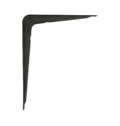 AMIG 5037  
 Palomilla 6  
 200 x 150 mm (10'' x 6'')  
 Acero  
 Negro