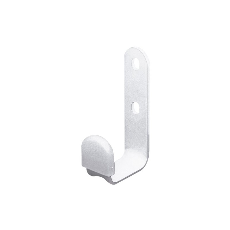 AMIG 5048  
 Colgador multiuso 9  
 80 x 130 mm  
 Acero  
 Blanco