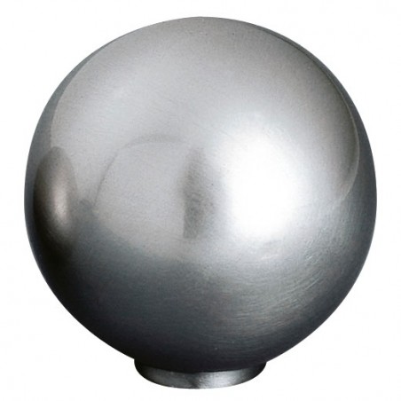 AMIG 5057  
 Pomo 700  
 Ø20 x 21 mm  
 Zamak  
 Níquel cepillado