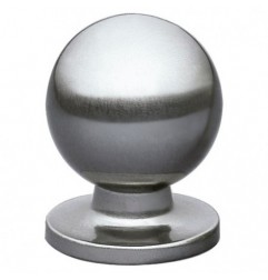 AMIG 5060  
 Pomo 710  
 Ø20 x 23 mm  
 Zamak  
 Níquel cepillado