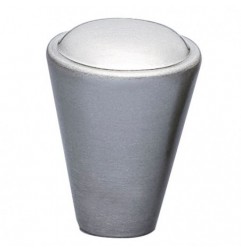 AMIG 5064  
 Pomo 740  
 Ø18 x 24 mm  
 Zamak  
 Níquel cepillado