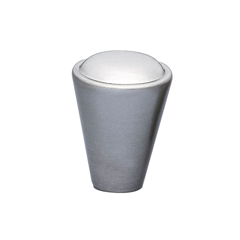 AMIG 5064  
 Pomo 740  
 Ø18 x 24 mm  
 Zamak  
 Níquel cepillado
