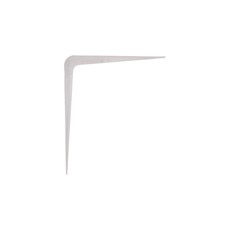 AMIG 507  
 Palomilla 1  
 300 x 250 mm (12'' x 10'')  
 Acero  
 Blanco