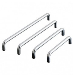 AMIG 5071  
 Tirador 110Z  
 Ø8 x 160 mm  
 Zamak  
 Níquel cepillado
