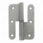 AMIG 5118  
 Pernio 427  
 90 x 65 x 2,5 mm  
 Acero inoxidable 18/8  
 Mate - Izquierda