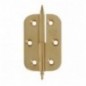 AMIG 5214  
 Bisagra 1060  
 70 x 50 x 2 mm  
 Latón  
 Pulido - Izquierda