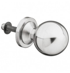 AMIG 5236  
 Pomo puerta de entrada 10  
 Ø60 mm  
 Acero inoxidable 18/8  
 Mate
