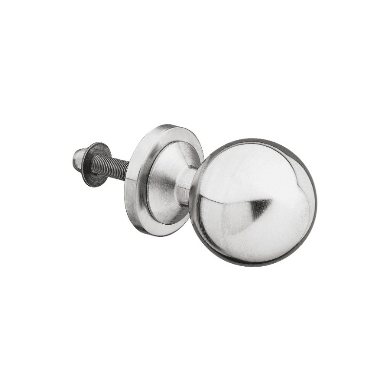 AMIG 5236  
 Pomo puerta de entrada 10  
 Ø60 mm  
 Acero inoxidable 18/8  
 Mate
