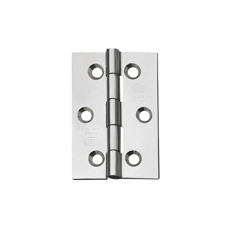 AMIG 5330  
 Bisagra 2002  
 70 x 50 x 1,5 mm  
 Acero inoxidable 18/8  
 Mate