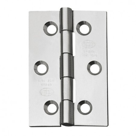 AMIG 5330  
 Bisagra 2002  
 70 x 50 x 1,5 mm  
 Acero inoxidable 18/8  
 Mate