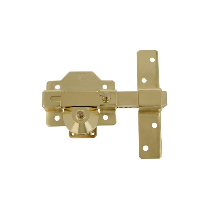 AMIG 5342  
 Cerrojo de seguridad 1  
 88 x 153 mm  
 Acero  
 Oro