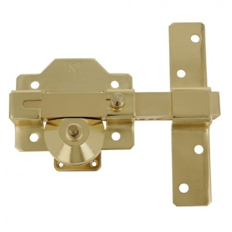 AMIG 5342  
 Cerrojo de seguridad 1  
 88 x 153 mm  
 Acero  
 Oro