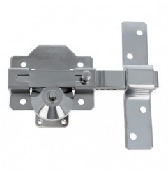 AMIG 5343  
 Cerrojo de seguridad 1  
 88 x 153 mm  
 Acero  
 Cromado brillo