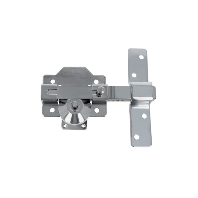 AMIG 5343  
 Cerrojo de seguridad 1  
 88 x 153 mm  
 Acero  
 Cromado brillo