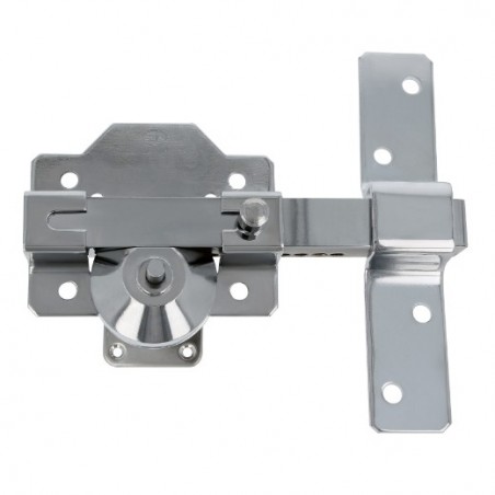 AMIG 5343  
 Cerrojo de seguridad 1  
 88 x 153 mm  
 Acero  
 Cromado brillo