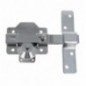 AMIG 5343  
 Cerrojo de seguridad 1  
 88 x 153 mm  
 Acero  
 Cromado brillo