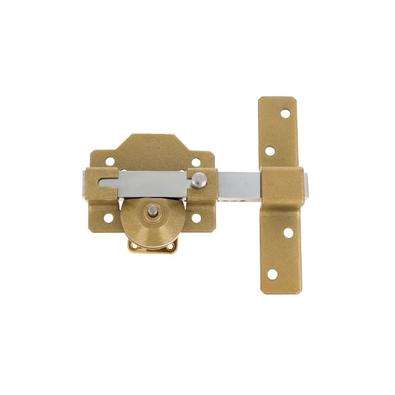AMIG 5344  
 Cerrojo de seguridad 1  
 88 x 153 mm  
 Acero  
 Martelé