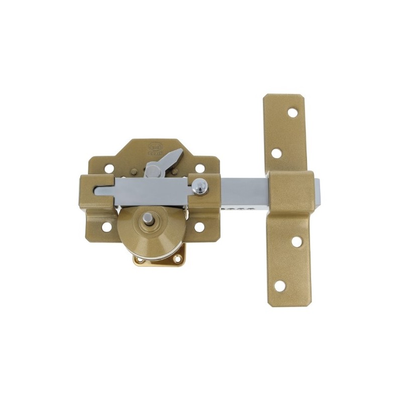 AMIG 5353  
 Cerrojo de seguridad 2  
 105 x 170 mm  
 Acero  
 Martelé