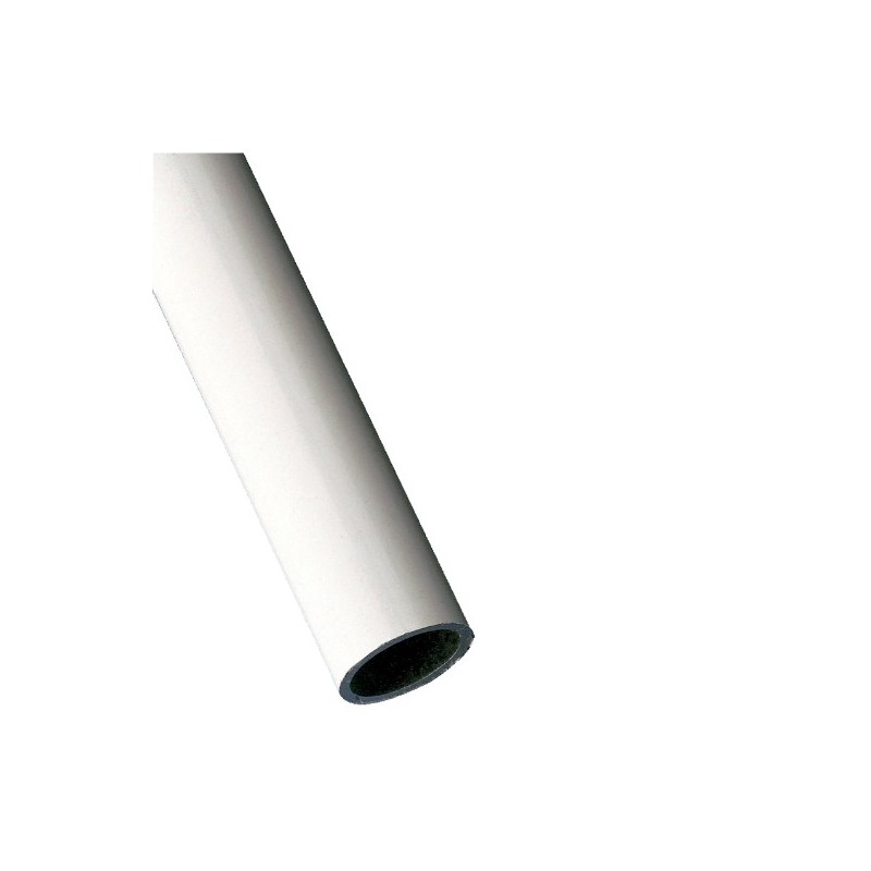 AMIG 539  
 Tubo armario 2  
 Ø16 x 1,5 mm  
 Aluminio  
 Blanco