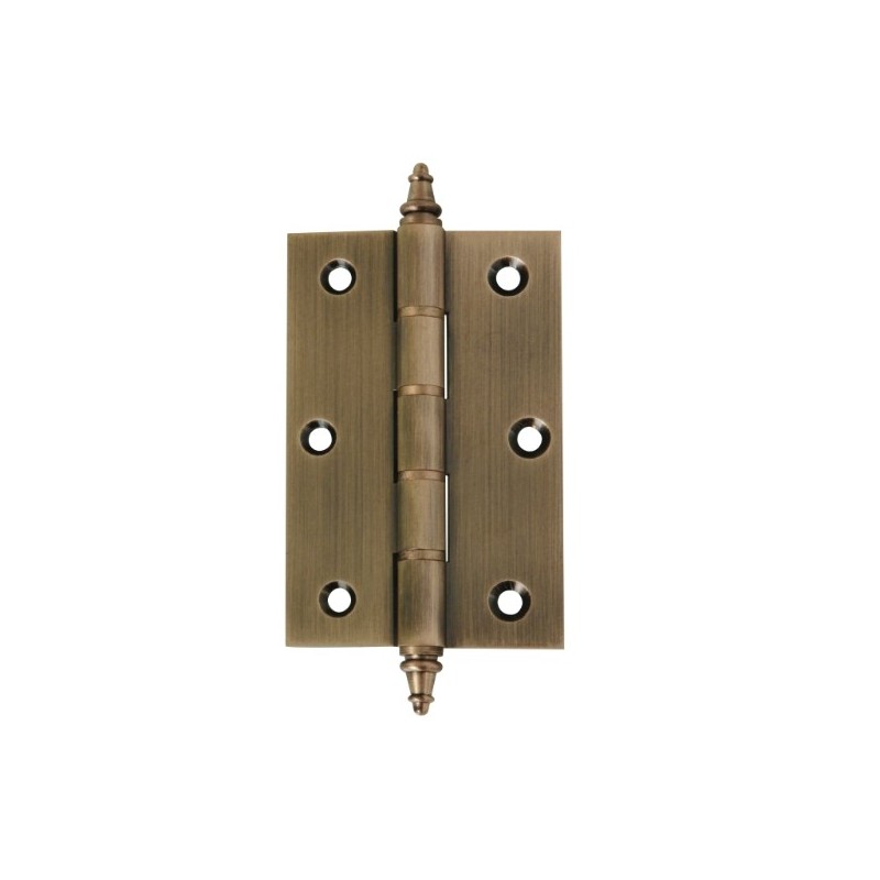 AMIG 5481  
 Bisagra 1008  
 100 x 80 x 3 mm  
 Latón  
 Cuero