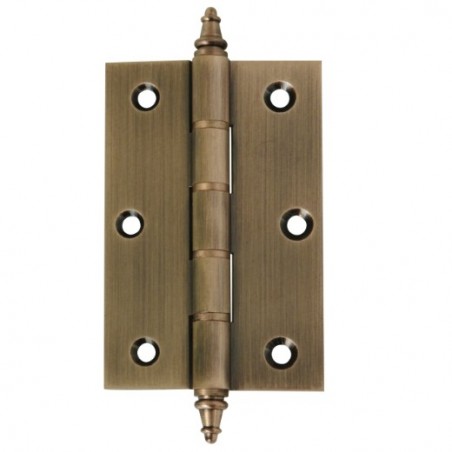AMIG 5481  
 Bisagra 1008  
 100 x 80 x 3 mm  
 Latón  
 Cuero