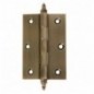 AMIG 5481  
 Bisagra 1008  
 100 x 80 x 3 mm  
 Latón  
 Cuero
