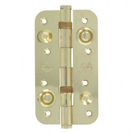 AMIG 5497  
 Bisagra seguridad 569  
 150 x 82 x 3 mm  
 Acero  
 Latonado barnizado