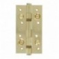 AMIG 5498  
 Bisagra seguridad 570  
 150 x 82 x 3 mm  
 Acero  
 Latonado barnizado