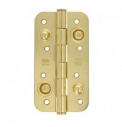 AMIG 5499  
 Bisagra seguridad 571  
 150 x 82 x 3 mm  
 Acero  
 Latonado barnizado