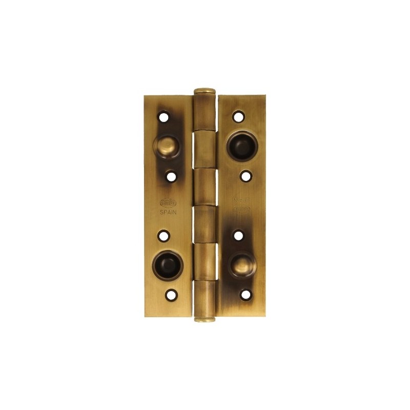 AMIG 5517  
 Bisagra seguridad 565  
 150 x 82 x 3 mm  
 Acero  
 Cuero