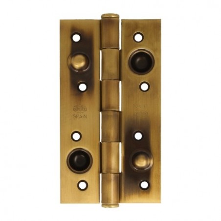 AMIG 5517  
 Bisagra seguridad 565  
 150 x 82 x 3 mm  
 Acero  
 Cuero