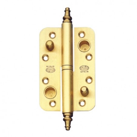 AMIG 5580  
 Pernio 516  
 120 x 80 x 4 mm  
 Latón  
 Mate - Izquierda