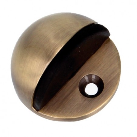 AMIG 5607  
 Tope puerta 100  
 Ø45 mm  
 Zamak  
 Cuero