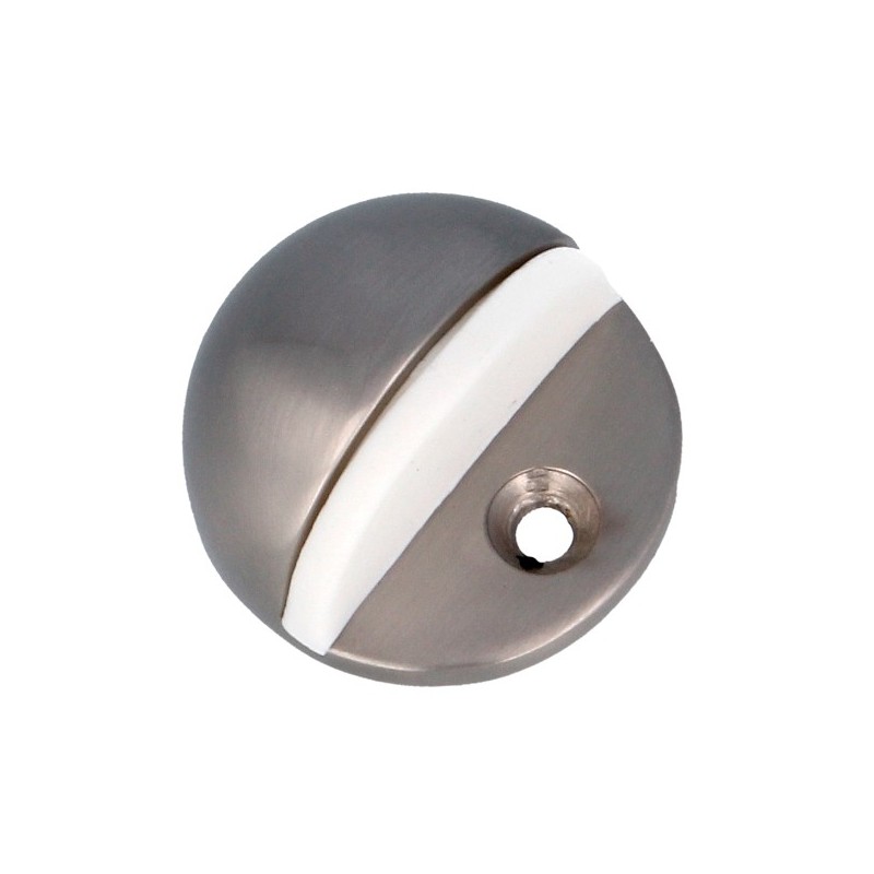 AMIG 5610  
 Tope puerta 101  
 Ø45 mm  
 Zamak  
 Níquel cepillado