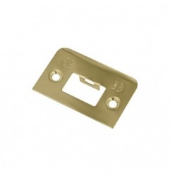 AMIG 565  
 Soporte picaporte 6  
 60 x 38 mm  
 Acero  
 Latonado barnizado