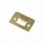 AMIG 565  
 Soporte picaporte 6  
 60 x 38 mm  
 Acero  
 Latonado barnizado