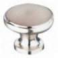 AMIG 5682  
 Pomo 310  
 Ø25 x 20 mm  
 Zamak  
 Níquel cepillado
