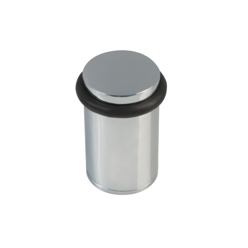 AMIG 5746  
 Tope puerta 202  
 Ø28 mm  
 Zamak  
 Cromado brillo
