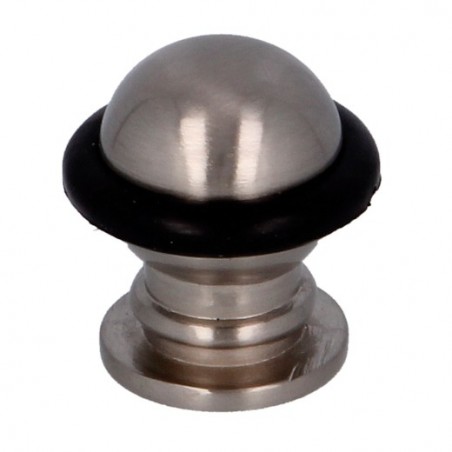 AMIG 5749  
 Tope puerta 203  
 Ø22 mm  
 Zamak  
 Níquel cepillado