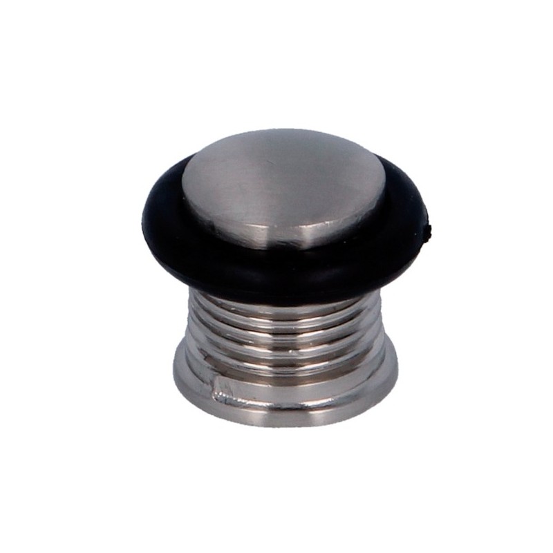 AMIG 5751  
 Tope puerta 204  
 Ø22 mm  
 Zamak  
 Níquel cepillado
