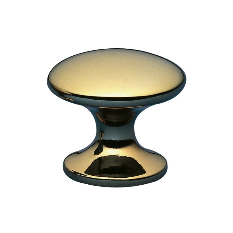 AMIG 5755  
 Pomo 720  
 Ø30 x 25 mm  
 Zamak  
 Oro