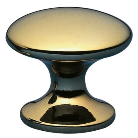 AMIG 5755  
 Pomo 720  
 Ø30 x 25 mm  
 Zamak  
 Oro
