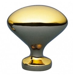 AMIG 5756  
 Pomo 730  
 Ø30 x 31 mm  
 Zamak  
 Oro