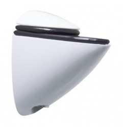 AMIG 5772  
 Soporte baldas 42  
 75 x 35 x 70 mm  
 Zamak  
 Blanco