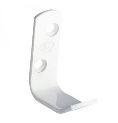 AMIG 5780  
 Colgador 10  
 50 x 18 mm  
 Acero  
 Blanco